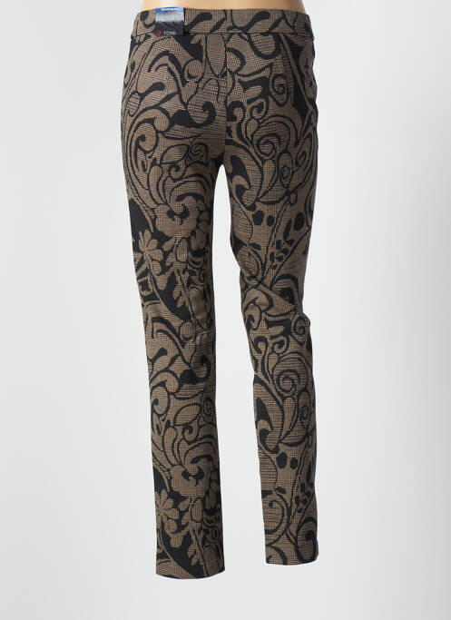 Pantalon slim noir TONI pour femme