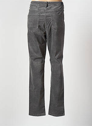 Pantalon slim broderie rivets taille normale gris SANDWICH femme