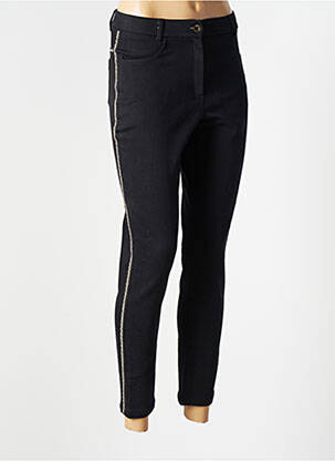 Pantalon slim stretch taille normale noir MERI & ESCA femme