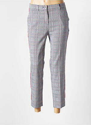 Pantalon 7/8 stretch taille normale bleu TONI femme