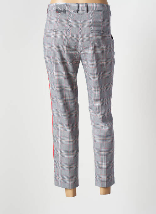 Pantalon 7/8 stretch taille normale bleu TONI femme