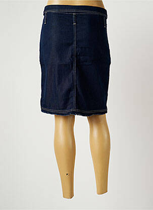 Jupe mi-longue taille normale bleu EVA KAYAN femme