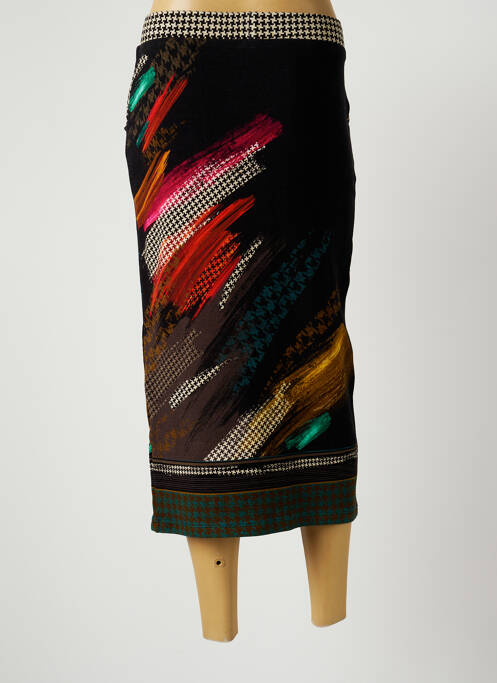 Jupe longue noir FRANCE RIVOIRE pour femme