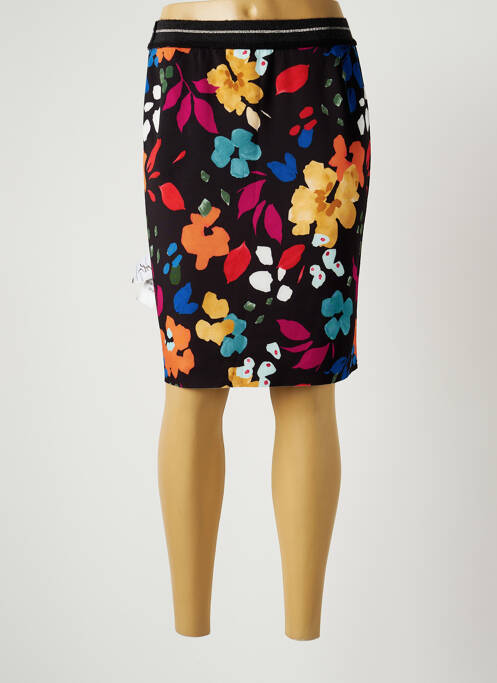 Jupe mi-longue gris FRANCE RIVOIRE pour femme