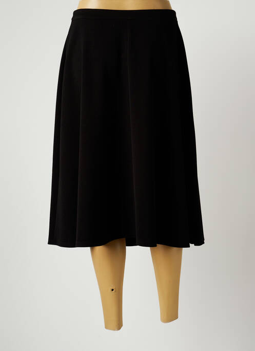 Jupe mi-longue noir FRANCE RIVOIRE femme