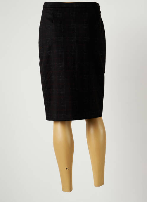 Jupe mi-longue noir MERI & ESCA pour femme