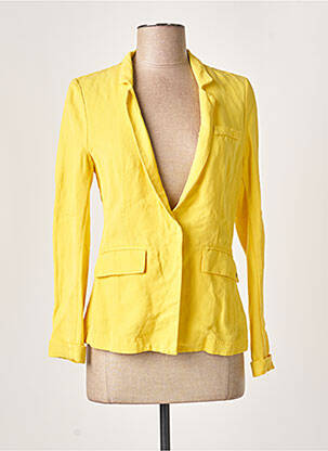 Blazer poches jaune SANDWICH femme