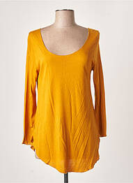 T-shirt manches longues manches longues orange MINDELO BAY femme