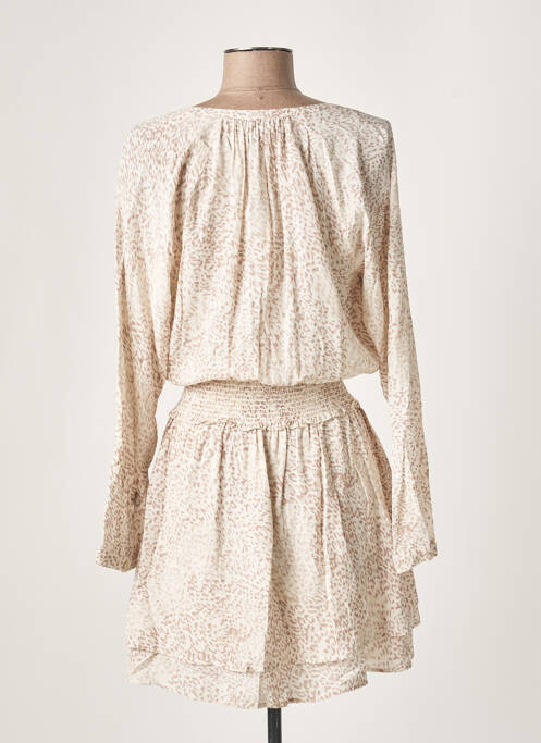 Robe mi-longue beige RAILS pour femme