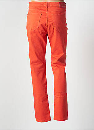 Pantalon slim stretch taille normale orange LE PETIT BAIGNEUR femme
