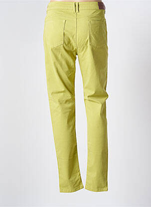 Pantalon slim broderie rivets taille normale vert VOTRE NOM femme