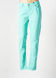 Pantalon slim broderie rivets taille normale bleu VOTRE NOM femme