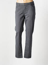 Pantalon slim broderie rivets taille normale gris VOTRE NOM femme