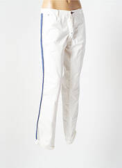 Pantalon 7/8 blanc BARB'ONE pour femme seconde vue