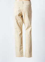 Pantalon slim beige SANDWICH pour femme seconde vue