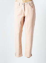 Pantalon slim rose SANDWICH pour femme seconde vue