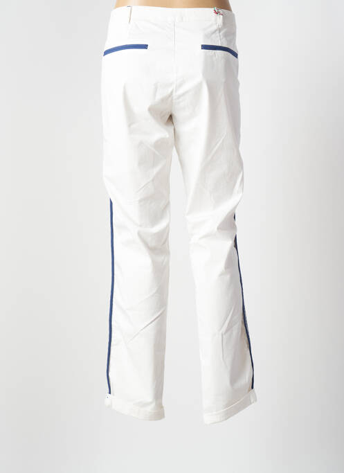 Pantalon 7/8 blanc BARB'ONE pour femme