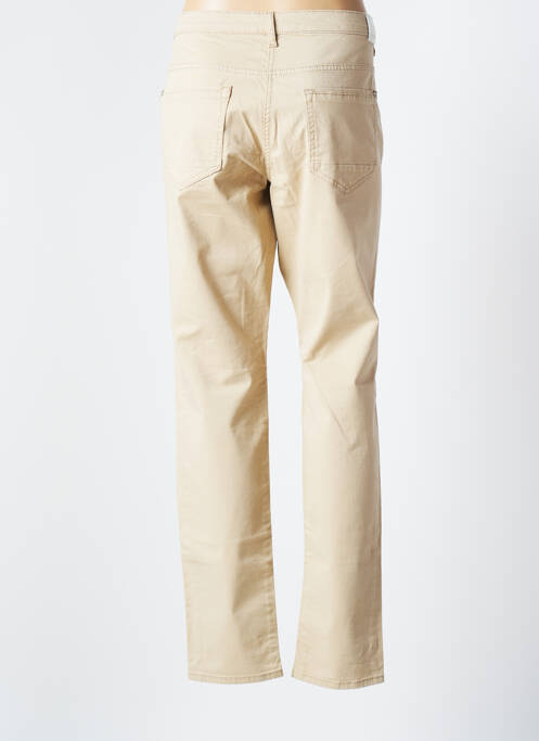 Pantalon slim beige SANDWICH pour femme