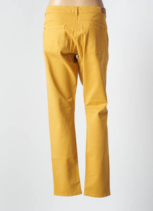 Pantalon slim jaune ONE STEP pour femme