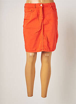 Jupe courte poches orange LE PETIT BAIGNEUR femme