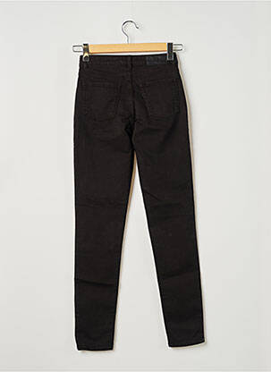 Pantalon slim stretch taille normale noir EMMA & CARO femme