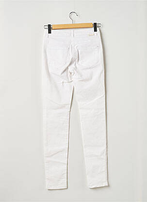 Pantalon slim stretch taille normale blanc SANDWICH femme
