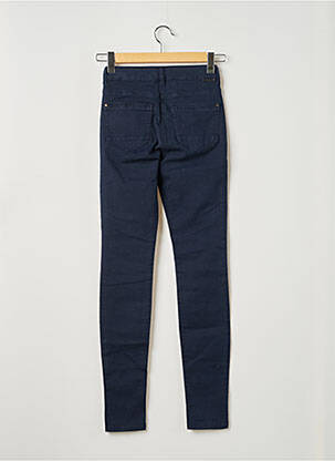 Pantalon slim broderie rivets taille normale bleu SANDWICH femme