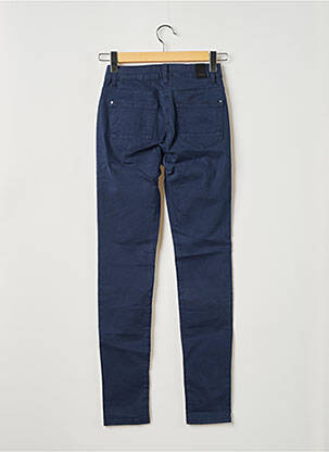 Pantalon slim broderie rivets taille normale bleu SANDWICH femme