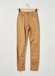 Pantalon slim broderie rivets taille normale beige VOTRE NOM femme