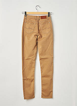 Pantalon slim stretch taille normale beige VOTRE NOM femme
