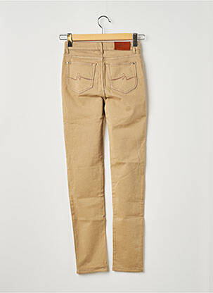 Pantalon slim stretch taille normale beige VOTRE NOM femme