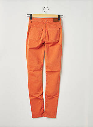 Pantalon slim stretch taille normale orange VOTRE NOM femme