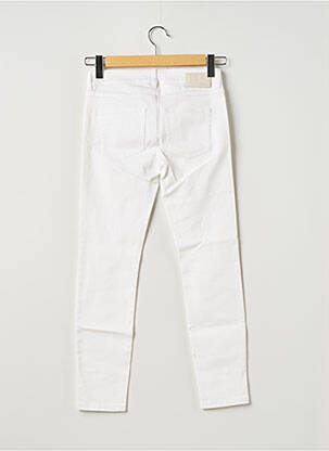 Jeans coupe slim slim taille normale blanc SET femme