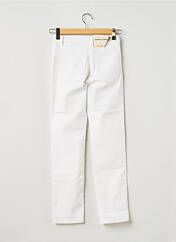 Jeans coupe droite blanc SANDWICH pour femme seconde vue