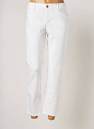Jeans coupe droite blanc SET pour femme