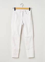 Jeans coupe slim blanc SANDWICH pour femme seconde vue