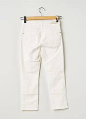 Pantalon 7/8 blanc SANDWICH pour femme seconde vue