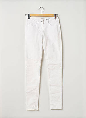 Pantalon slim blanc SANDWICH pour femme