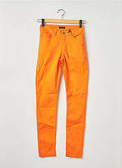 Pantalon slim orange VOTRE NOM pour femme seconde vue