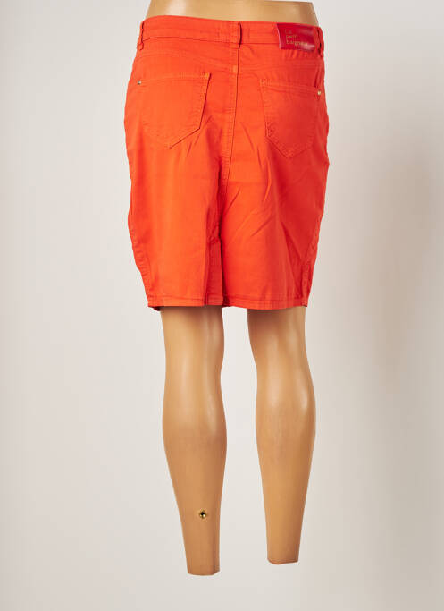 Jupe courte poches orange LE PETIT BAIGNEUR femme