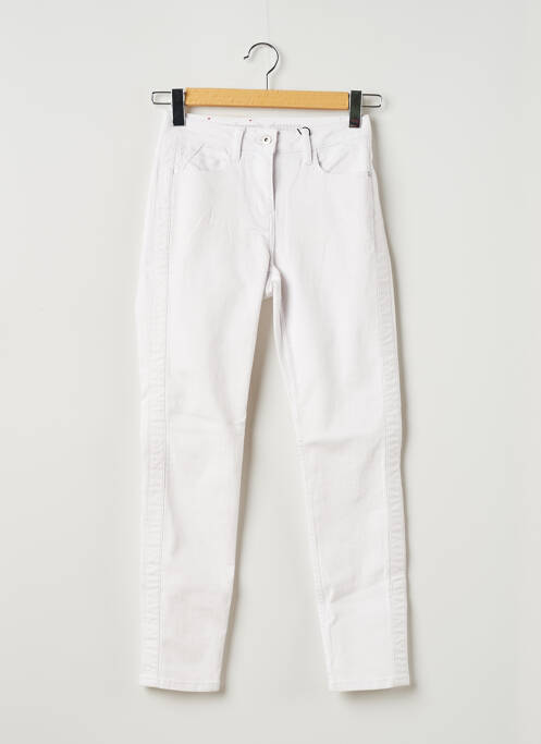 Jeans coupe slim blanc SANDWICH pour femme