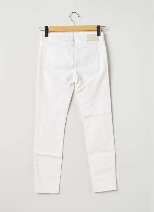 Jeans coupe slim blanc SET pour femme
