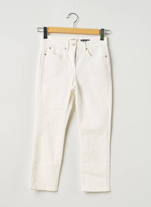Pantalon 7/8 blanc SANDWICH pour femme