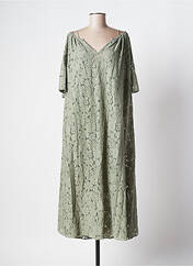 Robe longue vert FARFALLA pour femme seconde vue