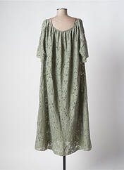 Robe longue vert FARFALLA pour femme seconde vue