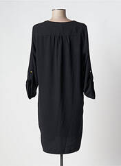 Robe mi-longue noir EMA BLUE'S pour femme seconde vue