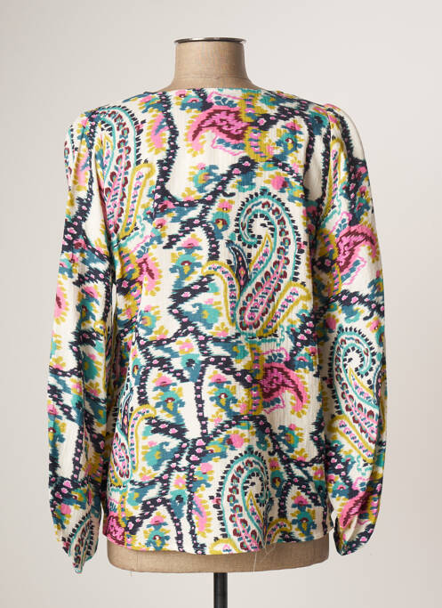 Blouse bleu EMA BLUE'S pour femme