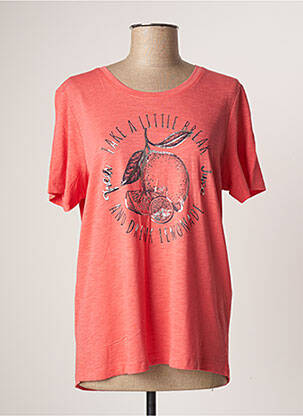 T-shirt rose CECIL pour femme
