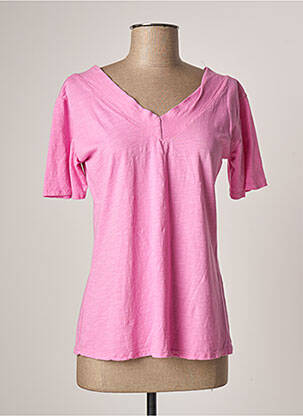 T-shirt rose MOMENT pour femme
