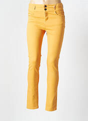 Pantalon slim jaune PHILDAR pour femme seconde vue
